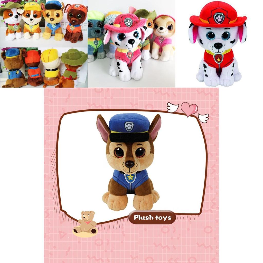 Entzückendes Paw Patrol Hunde-Plüschtier mit den beliebten Charakteren Marshall Rubble Chase Rocky
