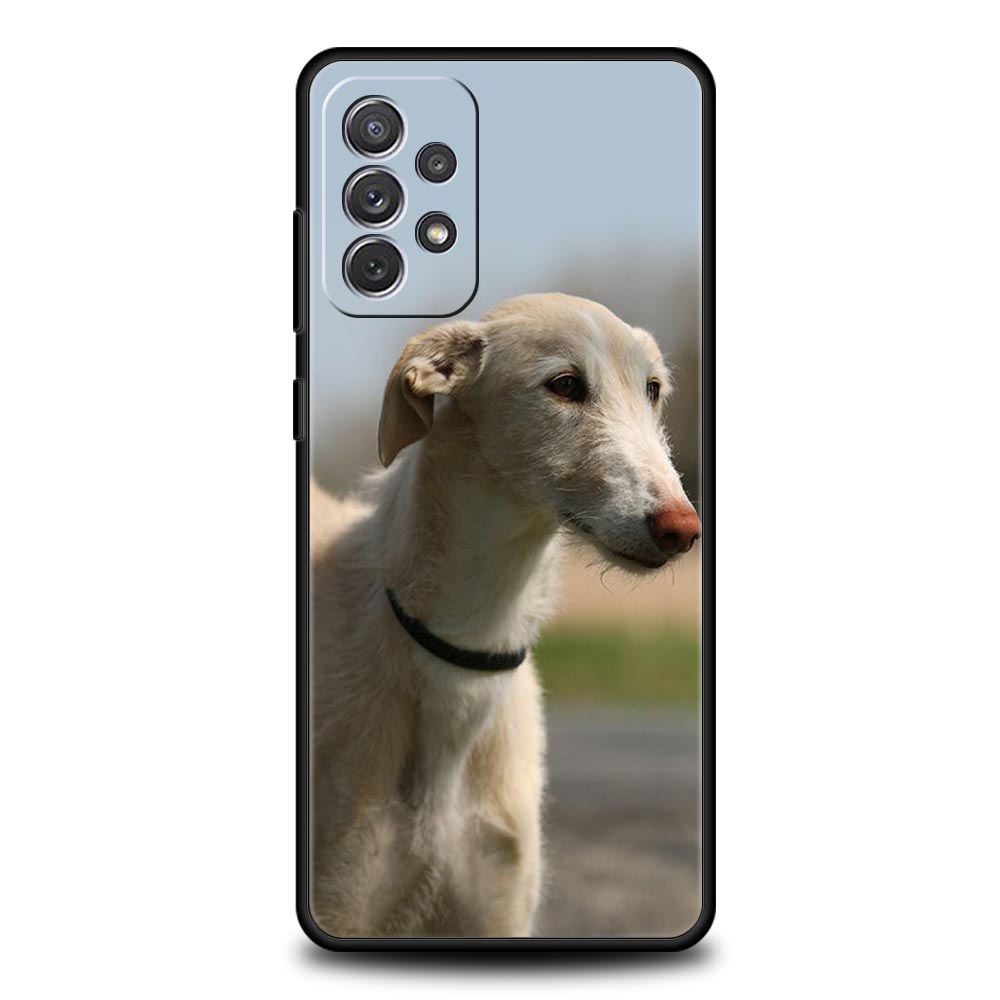 Galgo Greyhound Dog Phone Case For Samsung Galaxy A17 A07 A55 A35 A25 A15 A05 A33 A31 A23 A21s A13 A11 A41 A73 A53 A51 A71 Cover