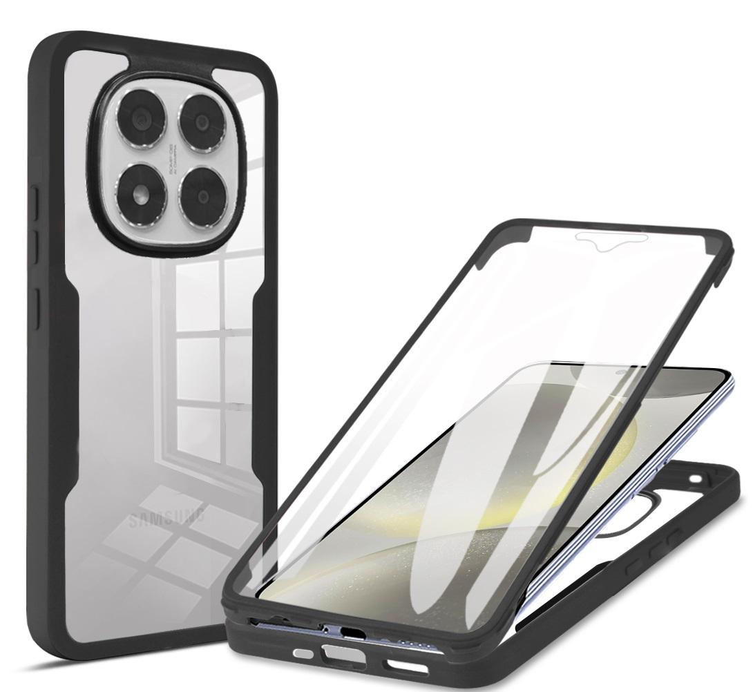 

Front + Back Protect ShockProof Case For Xiaomi 15T Redmi 15 15C 14C Poco C85 C75 X7 Note 14S 14 Pro Plus 5G 360 Degrees Cover Xiaomi 15T чёрный