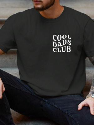 Cool Dads Club Funny Dad Graphic T-Shirt Father's Day Gift Tee