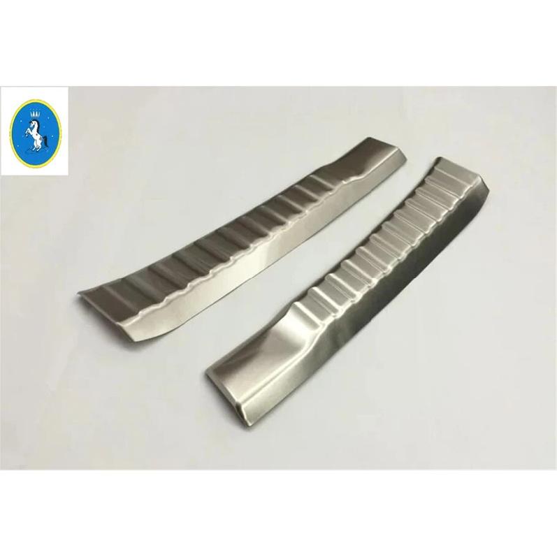 Rear Bumper Foot Plate Trunk Inner Door Sill Guard Panel Strip Cover Trim For Honda CRV CR-V 2015 2016 Car Interior Accessories