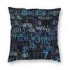 Mathematics Formulas Math Symbol Square Pillowcover Home Decor Science Physics Teacher Gift Cushions Throw Pillow Case for Sofa