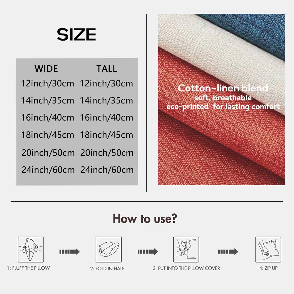 Japan Tokidoki Creative Pillow Case Natural Linen Organic Fabric Double-Sided Printing Sofa Home Decor Gift Cushion Cover