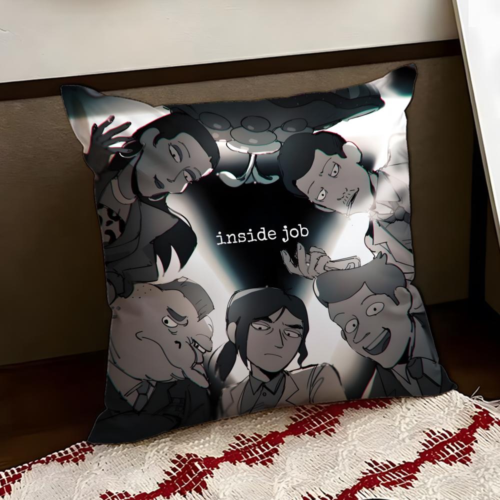 TV IInside JJob Cushion Cover Reversible Soft Durable Pillow Cover Home  Car MultiScene Use for Daily Comfort