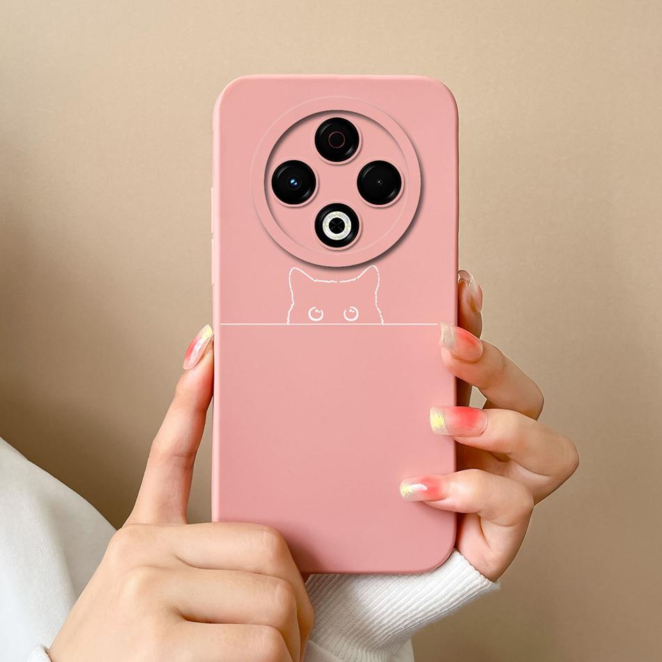 For Tecno Spark 30 Pro 30C Case Love Heart Back Cover For Tecno Spark 30C 4G 5G Full Protection Soft Liquid Silicone Phone Cases