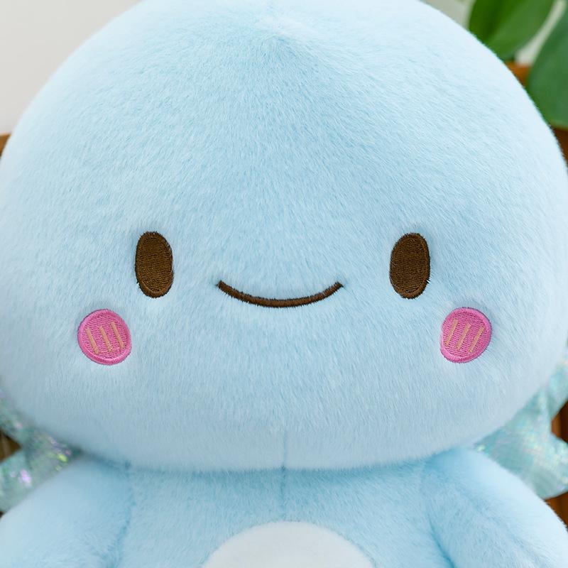 New Angel Dolphin Plush Toy Doll Cute Marine Animal Pillow Doll Children's Birthday Gift