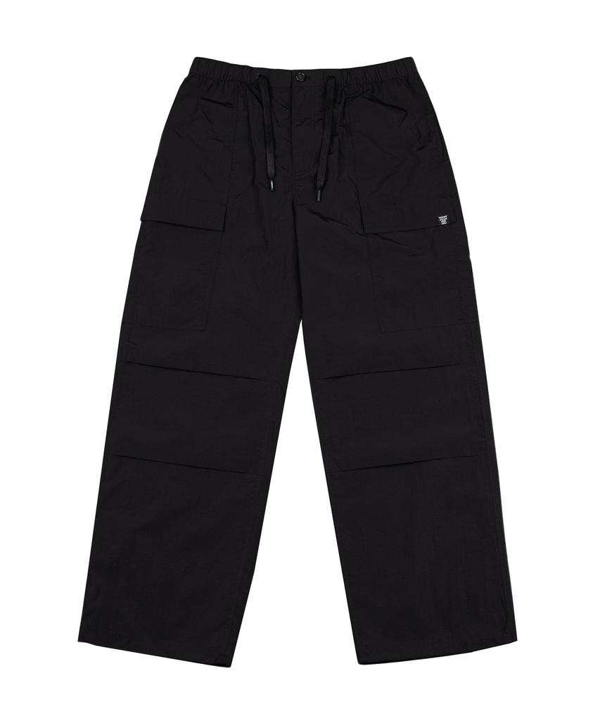 WACKY WILLY Nylon Workwear Pants Black