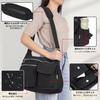 [NICHTAG] Umhängetasche für Männer und Frauen, Crossbody Nylon Tasche, Wasserdicht, mit Taschen, Multifunktional, Großes Fassungsvermögen, Schulterpolster, Leicht,
