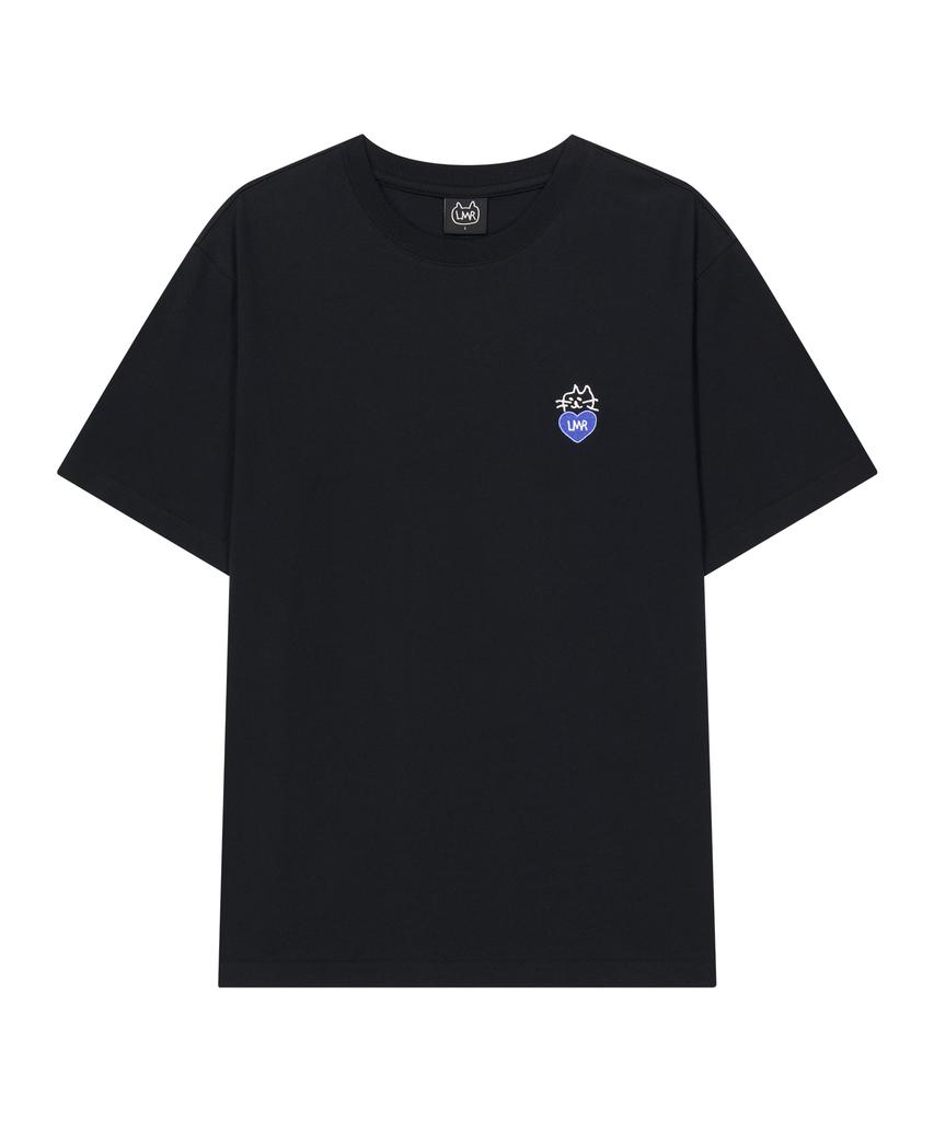 LMR Heart Renyon T-Shirt Black