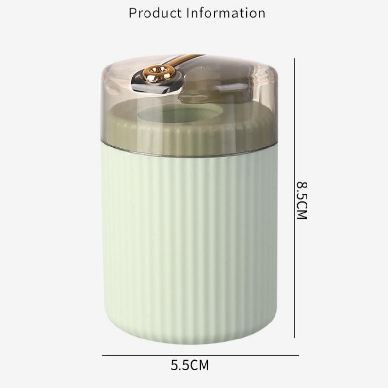 1PC Push-to-Eject Toothpick Holder Plastic Toothpick Holder Suitable for Toothpick Storage Box Living Room Decoration