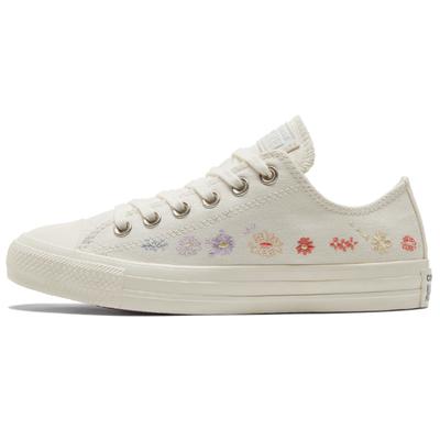 Women's Chuck Taylor All Star Low 'Embroidered Floral Egret' Women's Beige