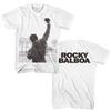 Rocky - Sky Punch Balboa - American Classics - Solid White  Short Sleeve T-