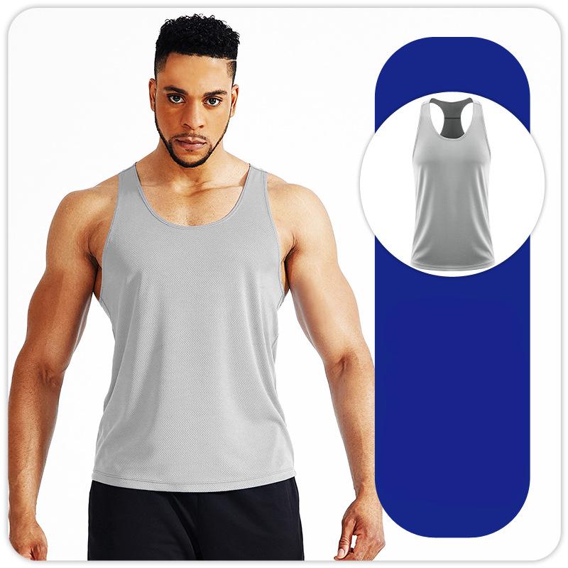 Maiouri pentru bărbați Fitness Sală de sport Cămașă fără mâneci Respirabil Alergare Vestă sport Antrenament muscular Tricou S M L XL XXL 3XL 4XL