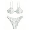 1011 European and American New Polka Dot Sexy Split Bikini Swimsuit Hot-selling Bikini Women's Swimsuit Summer
