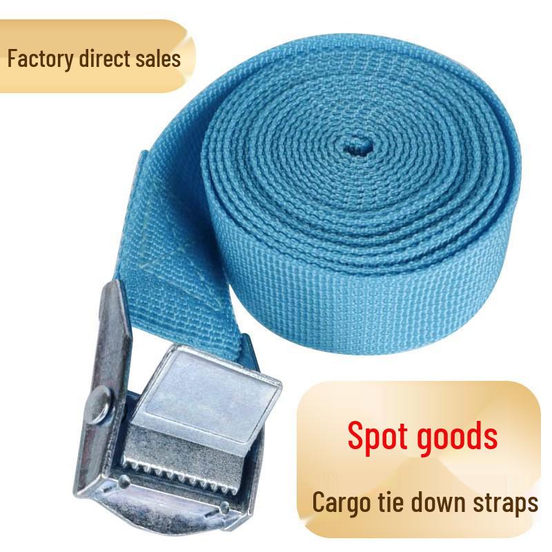 

Adjustable Zinc Alloy Velcro Cargo Strap