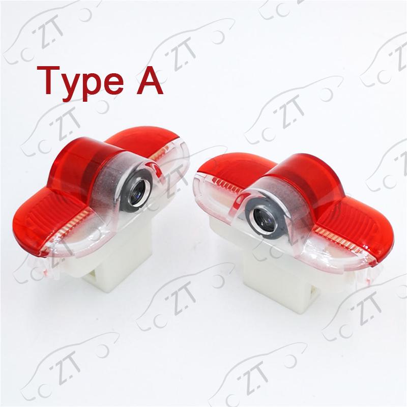 MZR2 For Jaguar XJ/XJL XK XE/XEL XF/XFL F-TYPE HD Glass Lens Car Door Light Laser Decor Projection Lamp Never Fade Car Accessories