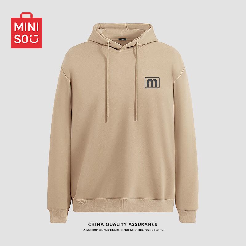 

MINISO Men s American Style Heavyweight Pullover Hoodie 3XL