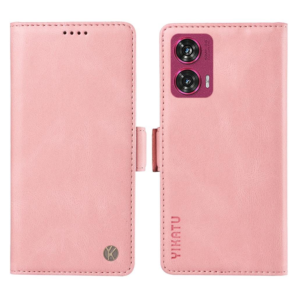 For Motorola Edge 50 Fusion 5G Phone Case Skin-Touch Leather Cover