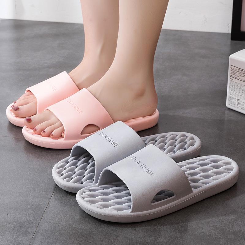 Men's and Women's Non-Slip Massage Bath Slippers for Summer