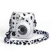 Fenmic Instant Camera Clear Case for Fujifilm Instax Mini 12, with Film Pocket, Photo Clip, Stickers, and Adjustable Shoulder Strap (Set of 2)