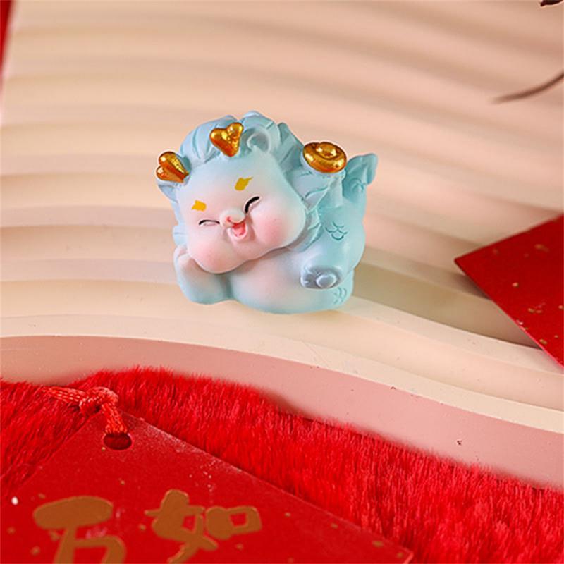 New Year's Hand Mascot Unique Design Home Decorations Dragon O Doll Cute And Cute Small Ornaments And Miniature Models Zodiac