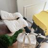 Soft Baby Stroller Handmuffs Insulated Pushchair Hand Warmer Windproof Cart Hand Muff Winter Season Warm Gloves