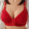 Large Size Sexy Thin Breathable Bra Women's Jacquard Under Wear Bra Front Buckle Bra