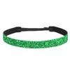 Adjustable Glitter Sequin Headbands for Women, Non Slip Velvet Lined Sports Yoga Hair Bands, Sparkly Elastic Head Wraps for Party Festival Gym Running