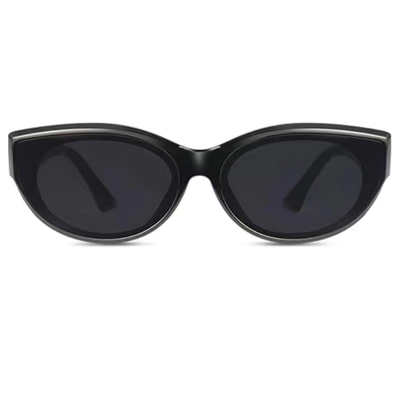 Classic Small Oval Sunglasses For Men And Women Minimalist Retro Shades For Street Style