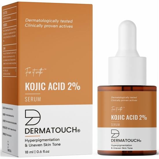 

DERMATOUCH Сыворотка с койевой кислотой 2% | Лучше всего подходит для гиперпигментации и неровного тона кожи | Для мужчин и женщин