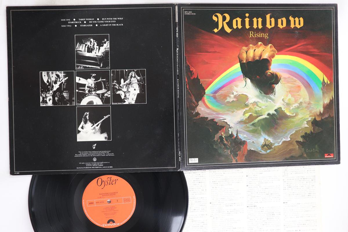 

Виниловая пластинка RAINBOW - Rising MPX4024 POLYDOR 1980 Япония Рок Б/У