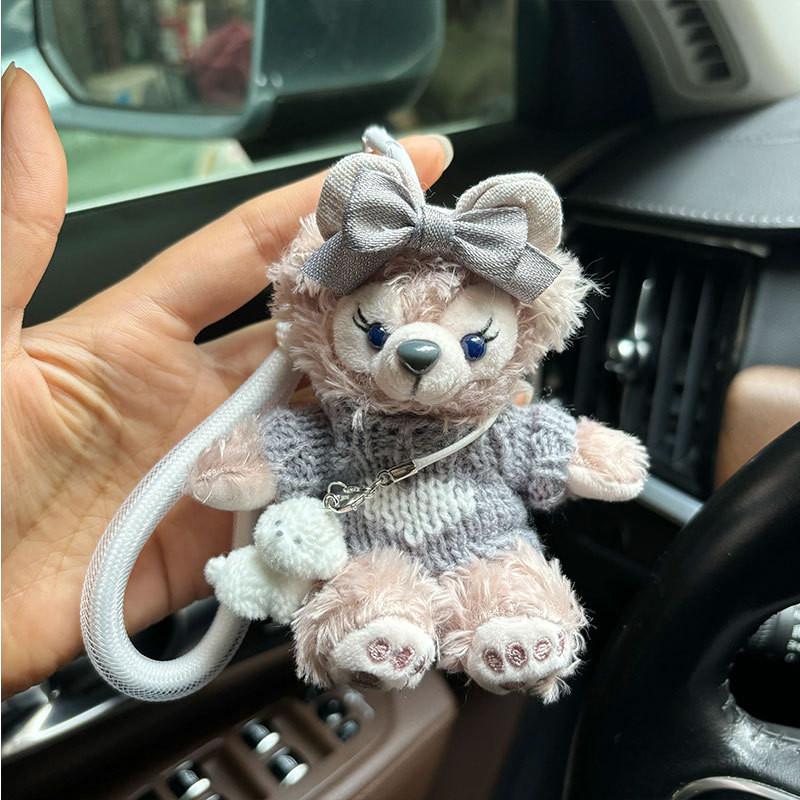 

Sherry Rose Lovely Bear Keychain With Ultra Soft Fabric Ideal For Collectors Gifts And Rose 18