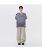 Keoseuuteommellou Navy Striped T-Shirt Cwtam26423Nyd