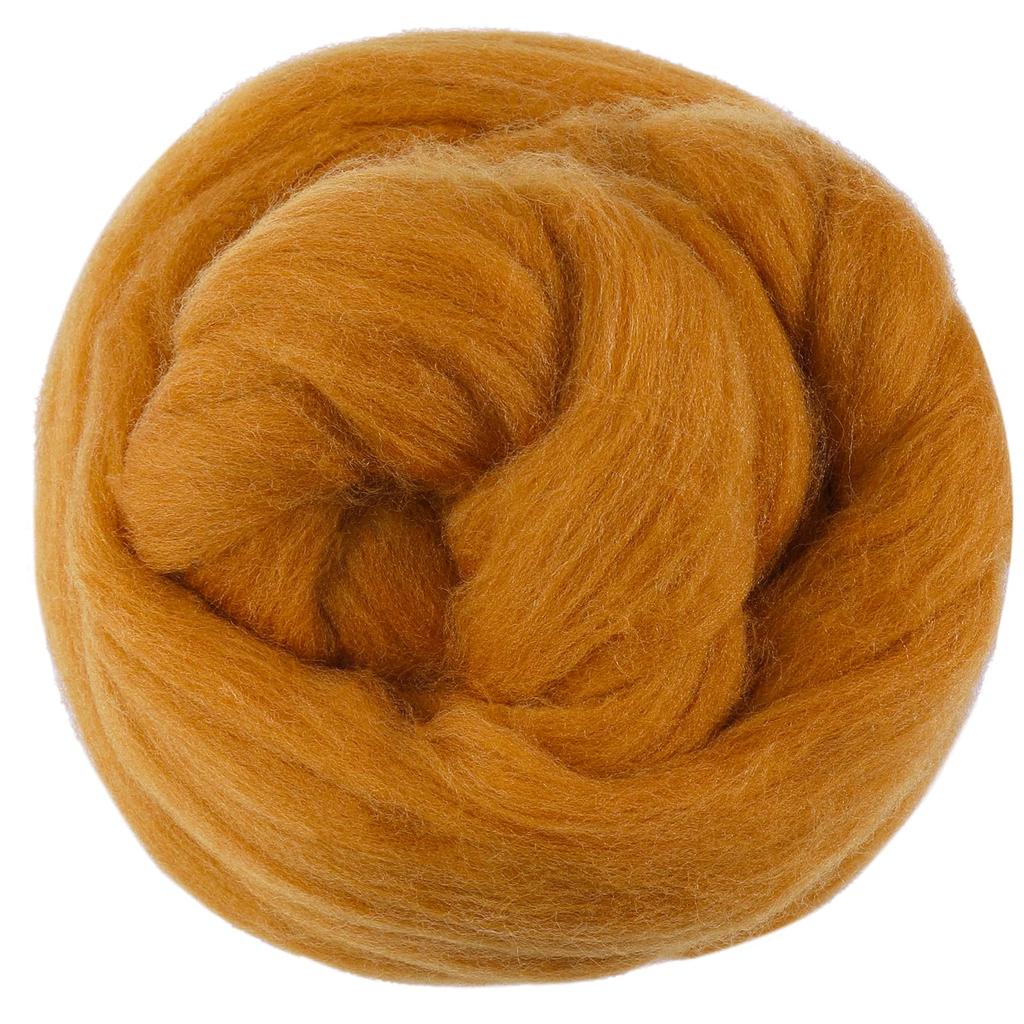 Fenrry 100g Yün Roving İplik Elyaf Roving Yün Üstü Yün Keçe Malzemeleri Saf Yün Kalın İplik Eğirme Kendin Yap El Eğirmesi için