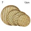New Arrival Fruit Bread Basket Fruit Bread Basket Weaving Bamboo Sieve DIY Decorative Storage Trays Raft Round Dustpan