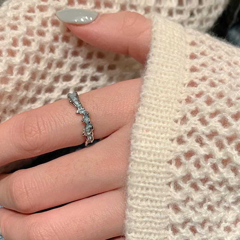 Retro Style Versatile Heart Open Ring for Women