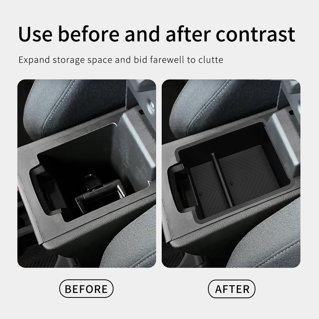 for Renault Dacia Duster (not fit Manual transmission) 2025 2026 Car Armrest Storage Box Accessories Center Console Tray Tidying