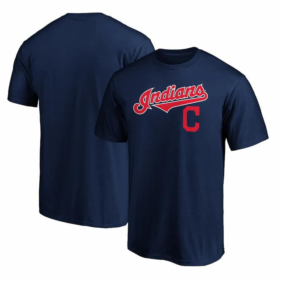 Major Baseball Indians Cleveland Indians Tricou Bumbac Mânecă Scurtă Top Bărbați Sport Casual Top Femei Mărime Mare Top Tricou