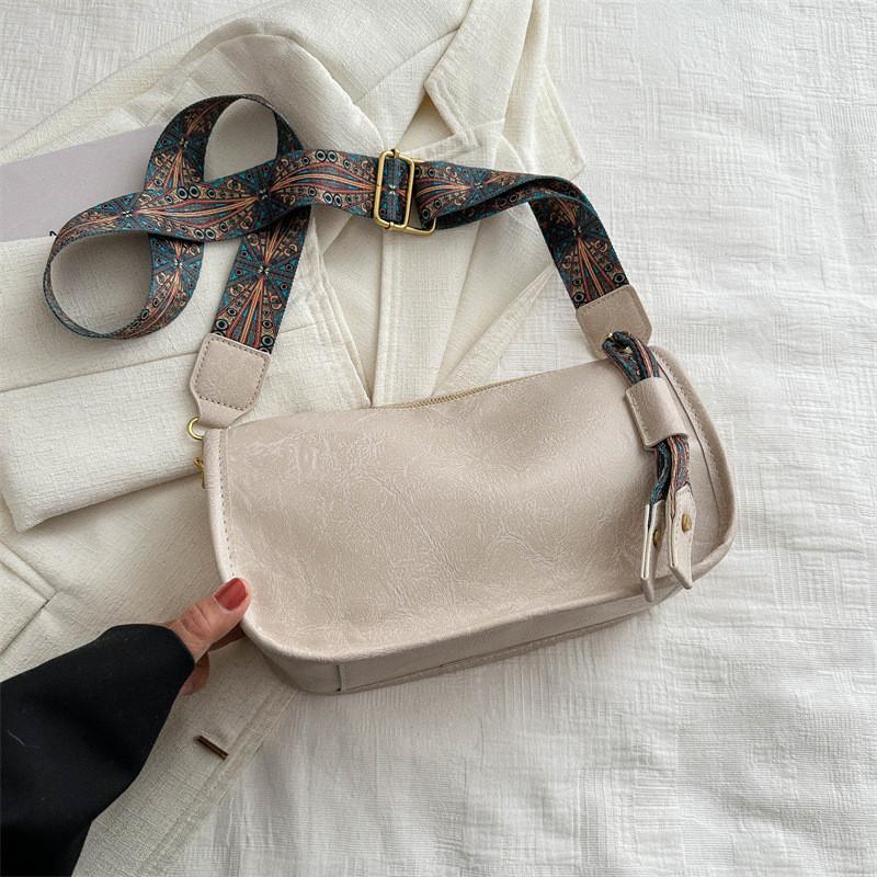 Chic Pu Leather Spring 2024 Crossbody Bag For Women With Spacious Design