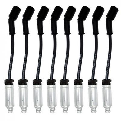 Spark Plug Wire Set WGM48 (8MM) W/ Heat Shields For Chevrolet GMC 99-15