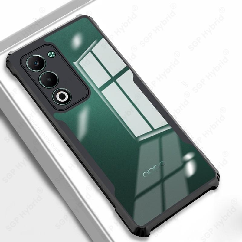 

Transparent Acrylic Armor Shockproof Coque For Oppo A5 4G 5G Case TPU Soft Frame Protection Fundas OppoA5 Pro A5Pro A5m A5x A 5 For Oppo A5 4G