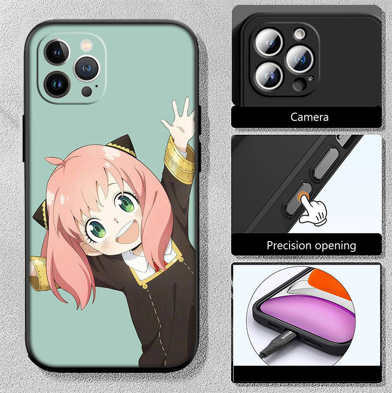 MH17 Spy X Anya Forger Family Phone Shell Case for Redmi Note 8 9 10 11 11S 10C 10X 10A 10T 9A 9C 9T 9S 8T Pro Max Plus Prime