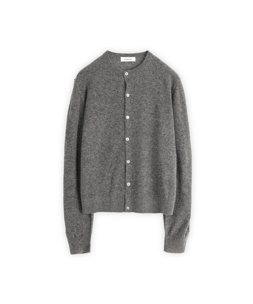 Brownyard Soft Round Cardigan, Gray