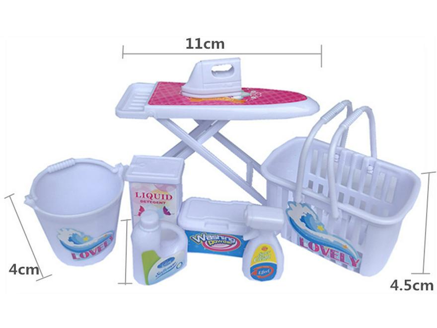 Milu Doll Outfit & Accessories Set: Naked Body, Costume, Tent, Stroller, Dining Chair, Pretend House, Girl Toy