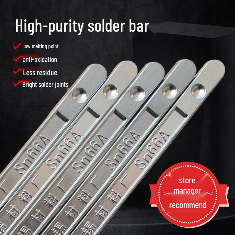 Hochreine Zinnstange zum Verzinnen von Elektrikerdrähten und für Heimschweißarbeiten - Bleifrei, niedriger Schmelzpunkt
