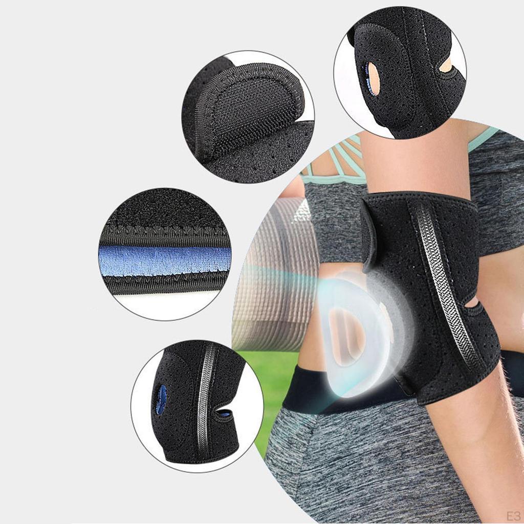 Elbow Brace Pad Breathable for Adults Sleeve Support Running Cycling