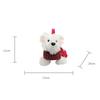 Cartoon Western Highland Puppy Doll Slant Cross Bag Plush Toy Handheld Single Shoulder Slant Cross Bag
