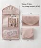 Portable Folding Jewelry Bag - Multifunctional Travel Necklace & Earring Organizer