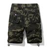 Men's Camouflage Shorts Loose Large Size Multi-Pocket Overalls Summer Cotton Comfortable Cargo Short Pants Outdoor Casual Sports