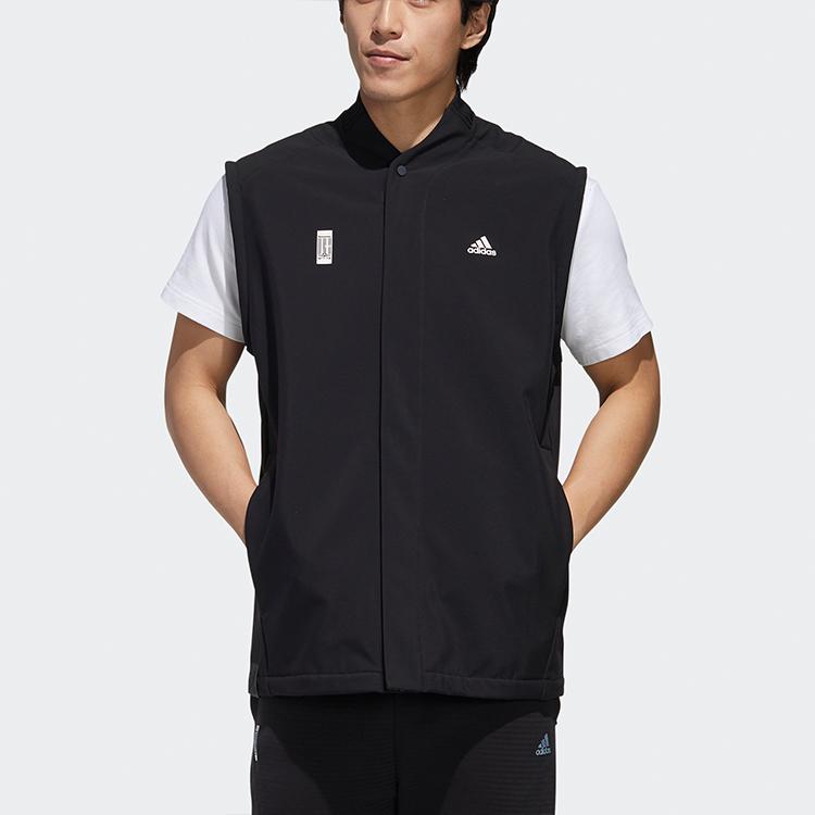 Adidas WJ Warm-Up Long-Sleeve Zip Jacket Men Outerwear Black GM4456